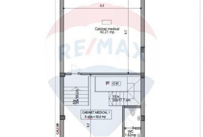 Spa?iu comercial de 160mp de vanzare in zona Central - 1