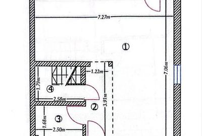 Casă cu 4 camere în Central - 5