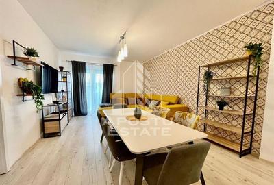 Apartament cu 3 camere decomandat, mobilat în Dumbrăvița