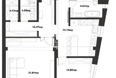 Timpuri noi | 3 camere | 119mp | et 5 | bloc 2015 | loc parcare | 420.000 euro - 14