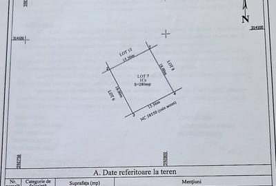 Teren Intravilan Sf. Ana Com. Berceni | curent bransat si gard - 2