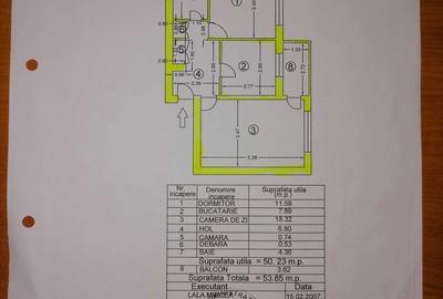 Apartament cu 2 camere decomandat în Central - 1