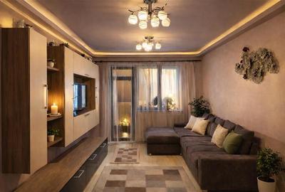 Apartament cu 3 camere decomandat, mobilat în Tractorul