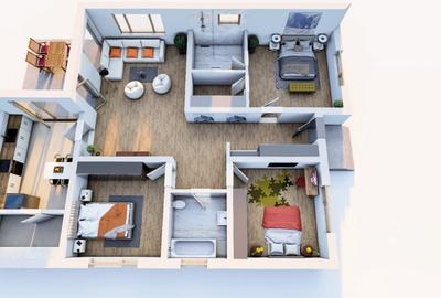 Casă individuală cu 4 camere cu Teren 685 Mp în Ostratu - 24