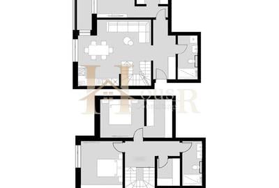 Apartament cu 4 camere decomandat în Girocului - 23