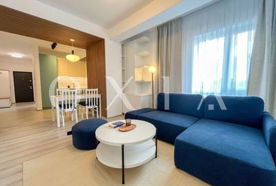 Apartament cu 2 camere semidecomandat, mobilat în Simion Bărnuțiu
