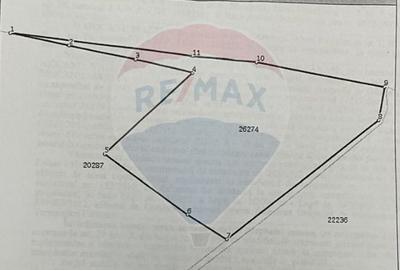 Teren agricol extravilan de 17112 mp, în Exterior Sud - 3