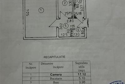 Garsonieră decomandată în Dristor - 1
