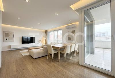 Penthouse cu 4 camere semidecomandat, mobilat în Gheorgheni - 5