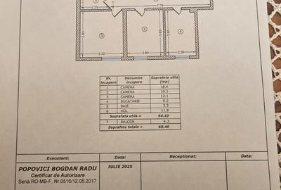 Apartament cu 2 camere, mobilat în Titan - 14
