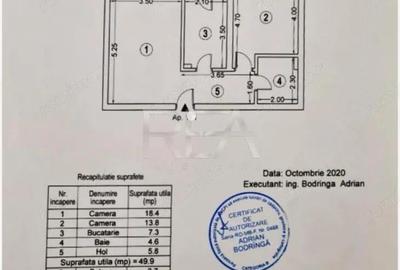 Apartament cu 2 camere decomandat, mobilat în Grozăvești - 1