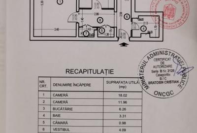 Apartament cu 2 camere decomandat, mobilat în Titan - 7