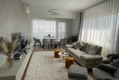 Ap premium 3 cam, 90 mp, mobilat Rovere – finisaje de top + 2 locuri parking Ap premium 3 cam, 90 mp, mobilat Rovere – finisaje de top + 2 locuri parking - 8