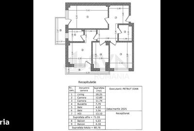 Apartament cu 3 camere în Chibrit - 2