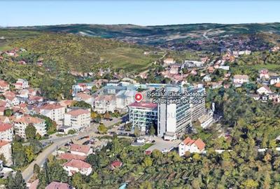 Teren de 9475 mp, în Spitalul Județean - 2