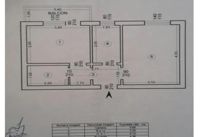 Apartament cu 2 camere decomandat, mobilat în Tătărași - 10