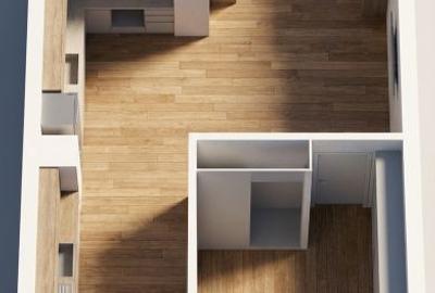 Apartament cu 2 camere semidecomandat în Florești