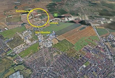 Centura Oltenitei si A0 teren 24 ha cu post Trafo 2000 kva, Gaze - 2