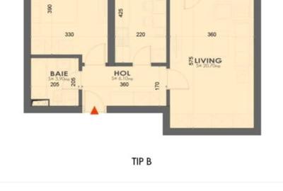 Apartament cu 2 camere decomandat în Lujerului - 4