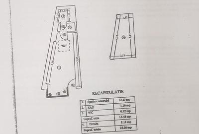 Spațiu comercial, de 22.659999847412 mp, în Calea Victoriei - 3