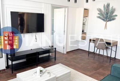 Apartament cu 2 camere semidecomandat, mobilat în Tineretului
