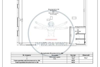 Spatii birouri 142mp si 194mp Marasti Iulius Mall finisaje la cerere - 2