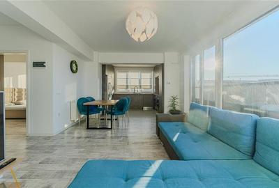 Apartament cu 4 camere decomandat, mobilat în Tractorul - 10