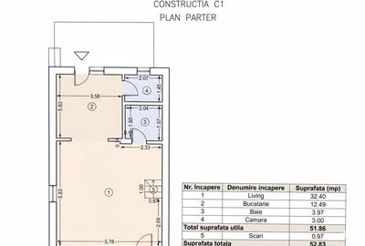 Casă individuală cu 4 camere cu Teren 300 Mp în Tunari - 7