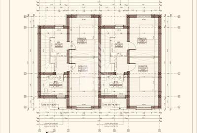 Case insiruite cu 3 camere, bucatarie inchisa, toate utilitatile. - 11