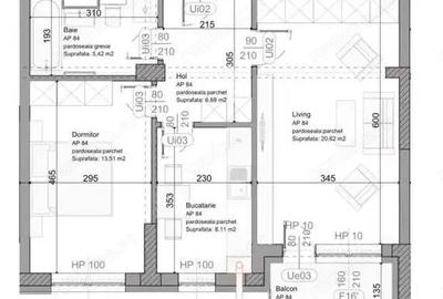 Apartament cu 2 camere decomandat în Rulmentul - 1