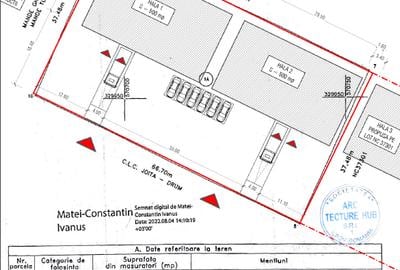 Autorizatie construire cu 2 hale 1000 mp pe 2500 mp teren, Bacu, Joita la EMAG - 8