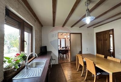 Casa de lemn cu teren generos de 1312 mp de vanzare in Fundulea - 11
