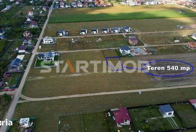 Teren de 540 mp, în Sânpetru