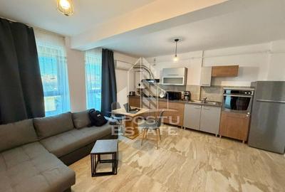 Apartament cu 2 camere semidecomandat, mobilat în Giroc