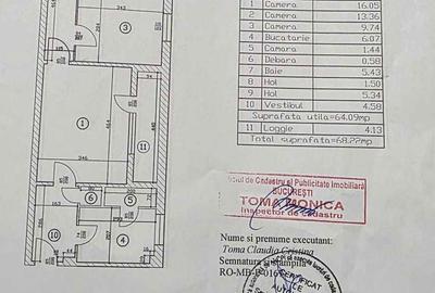 Apartament cu 3 camere semidecomandat în Central - 4