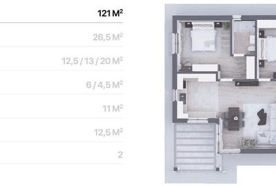 Casă cu 4 camere cu Teren 400 Mp în Corbeanca - 6