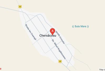 Teren Construcții intravilan de 2000 mp, în Chersăcosu - 1