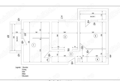 Vand apartament 2 camere, suprafa?a 62mp - 8