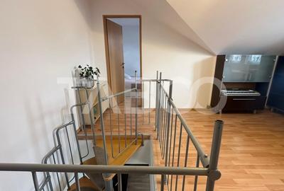 Apartament la mansarda 80 mpu mobilat utilat zona Rahovei Sibiu - 14