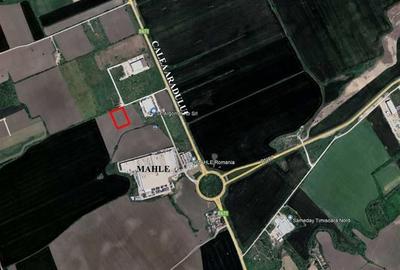 Teren cu PUZ industrial de vanzare in zona Aradului