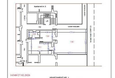 Apartament cu 2 camere în Central - 1
