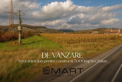 Teren intravilan CC cu CU 7000mp in Cristian la DN Teren intravilan CC cu CU 7000mp in Cristian la DN - 1