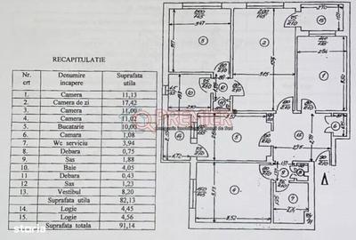 Apartament cu 4 camere în Berceni - 14