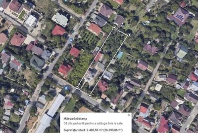 Teren de 2400 mp, în Central - 3