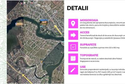 Teren Construcții intravilan de 499 mp, în Mogoșoaia - 3