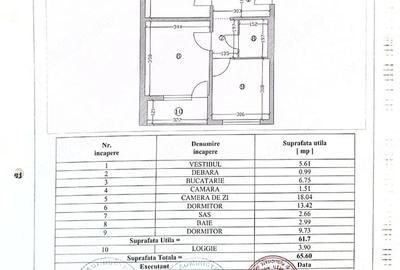 Apartament cu 3 camere decomandat în Ozana - 1