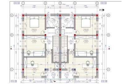 Duplex cu 4 camere cu Canalizare în Chinteni - 9