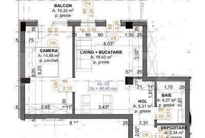 Apartamente 2camere, 47mp, Iris  TVA inclus! - 7
