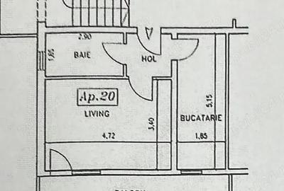 Garsonieră decomandată în Beiuș - 2