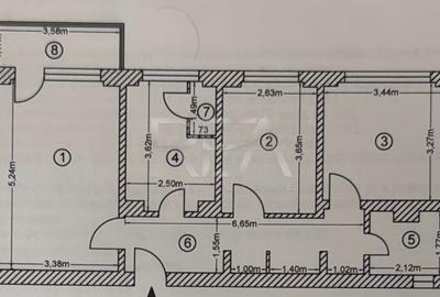 Apartament cu 3 camere decomandat în Drumul Taberei - 2